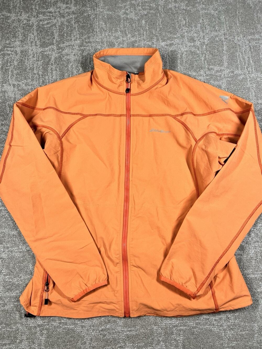 Eddie Bauer First Ascent Coral Full Zip Outdoor Jacket Women Size L